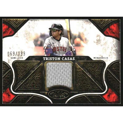 2025 Topps Tier One Relics #T1RTC Triston Casas