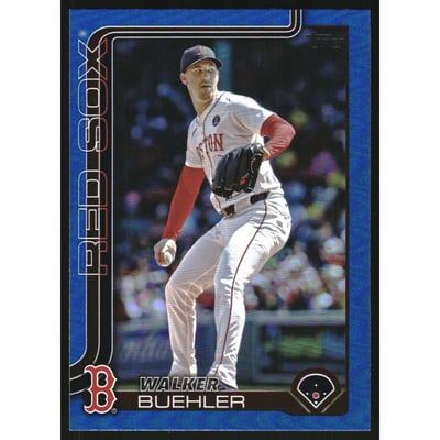 2025 Topps Update Blue Rainbow Foil #US103 Walker Buehler