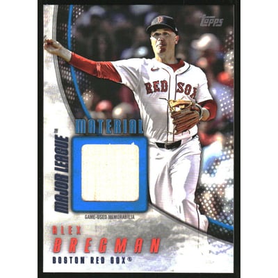 2025 Topps Update Major League Materials Blue #MMUAB Alex Bregman