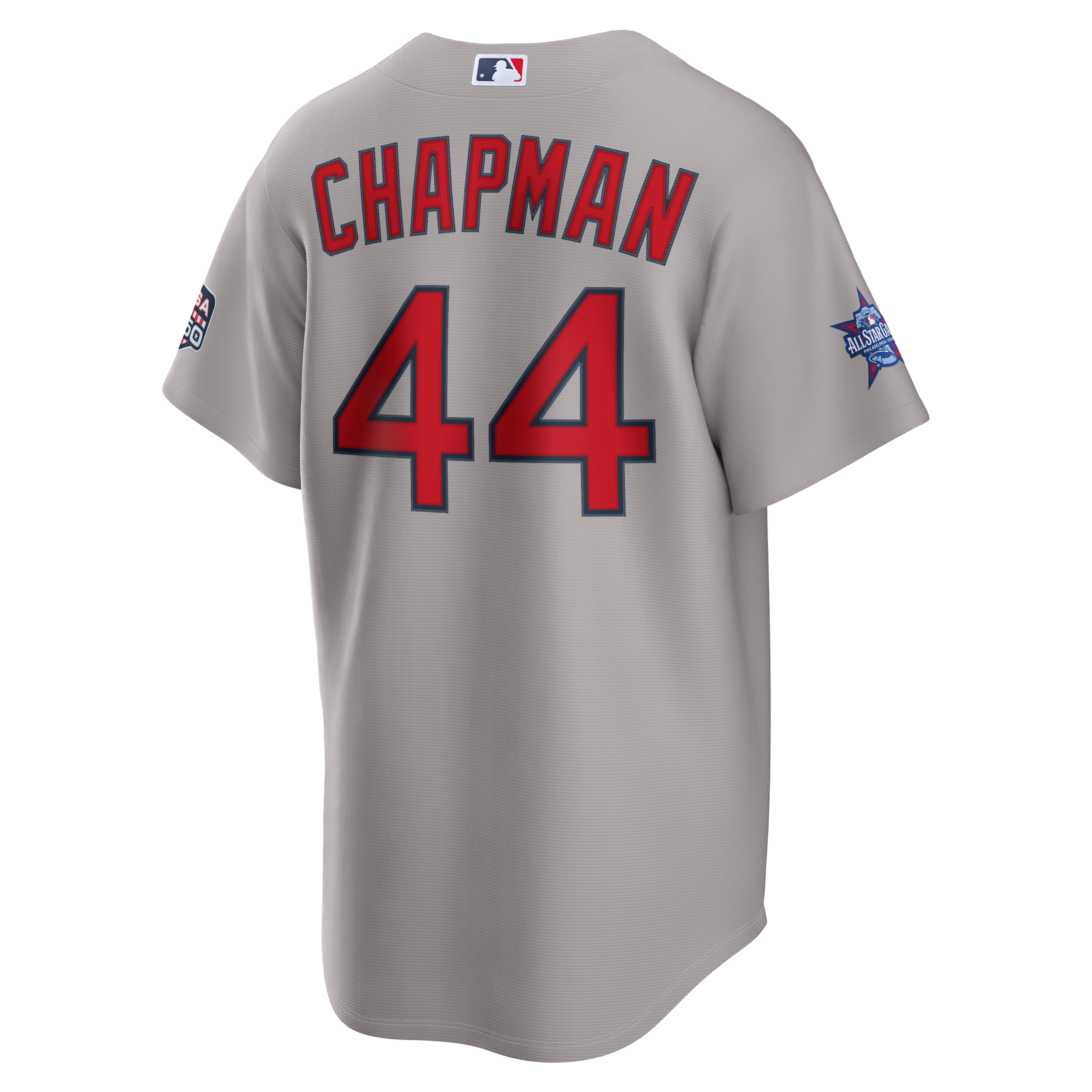 2026 All-Star Game Men's Boston Red Sox Aroldis Chapman Nike Gray Replica Jersey
