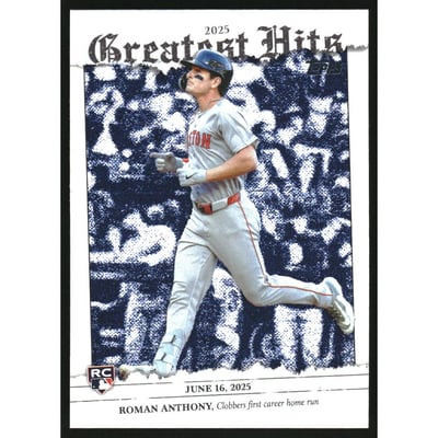 2026 Topps '25 Greatest Hits #GH26 Roman Anthony