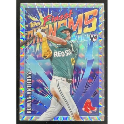 2026 Topps Finest Phenoms Geometric Refractor #FP-2 Roman Anthony RC