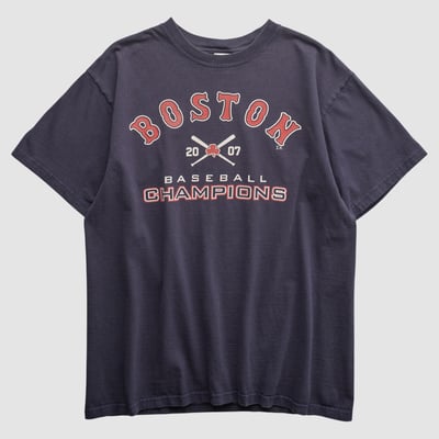 Boston Red Sox Anvil 2007 T-shirt - Navy - M by Fanatics Real Vintage