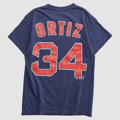 Boston Red Sox Delta 2000s T-shirt - Navy - XS by Fanatics Real Vintage