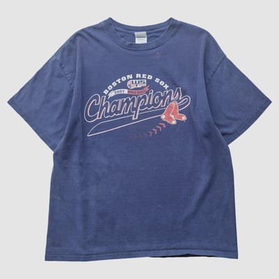 Boston Red Sox Delta 2007 T-shirt - Blue - M by Fanatics Real Vintage