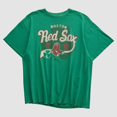Boston Red Sox Genuine Merchandise 2010s T-shirt - Green - M by Fanatics Real Vintage