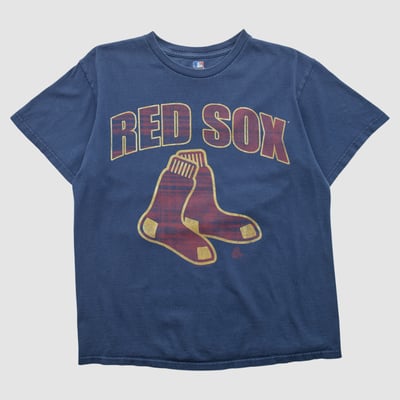Boston Red Sox Genuine Merchandise 2010s T-shirt - Navy - M by Fanatics Real Vintage