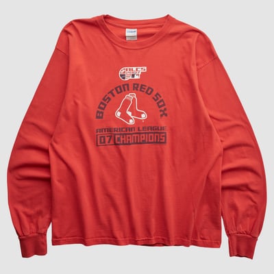 Boston Red Sox Gildan 2007 Long Sleeve T-shirt - Red - M by Fanatics Real Vintage