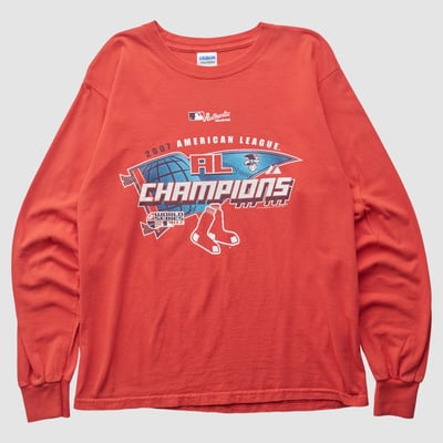 Boston Red Sox Gildan 2007 Long Sleeve T-shirt - Red - S by Fanatics Real Vintage
