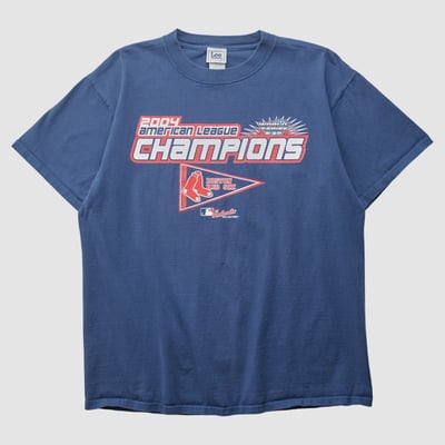 Boston Red Sox Lee Apparel 2004 T-shirt - Navy - M by Fanatics Real Vintage
