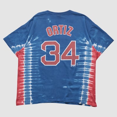 Boston Red Sox Liquid Blue 2000s T-shirt - Blue - XL by Fanatics Real Vintage