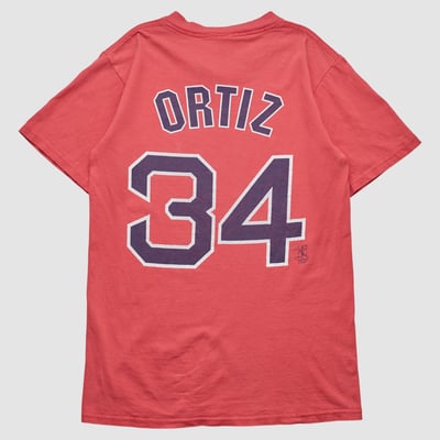 Boston Red Sox Majestic 2000s T-shirt - Red - S by Fanatics Real Vintage
