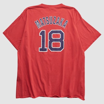 Boston Red Sox Majestic 2000s T-shirt - Red - XL by Fanatics Real Vintage