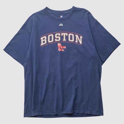 Boston Red Sox Majestic 2007 T-shirt - Navy - 2XL by Fanatics Real Vintage