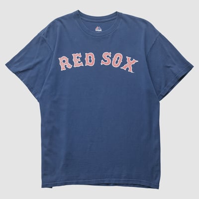 Boston Red Sox Majestic 2010s T-shirt - Navy - M by Fanatics Real Vintage