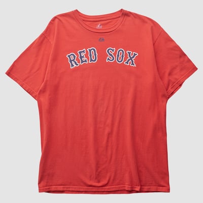 Boston Red Sox Majestic 2010s T-shirt - Red - L by Fanatics Real Vintage