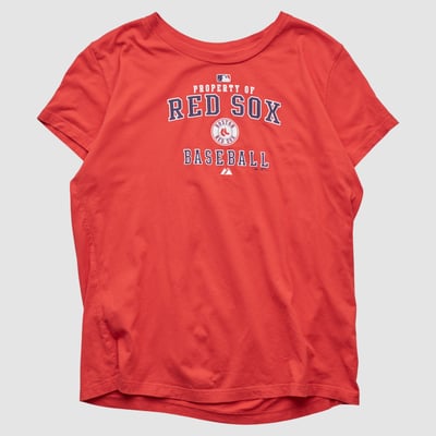 Boston Red Sox Majestic 2010s T-shirt - Red - XL by Fanatics Real Vintage