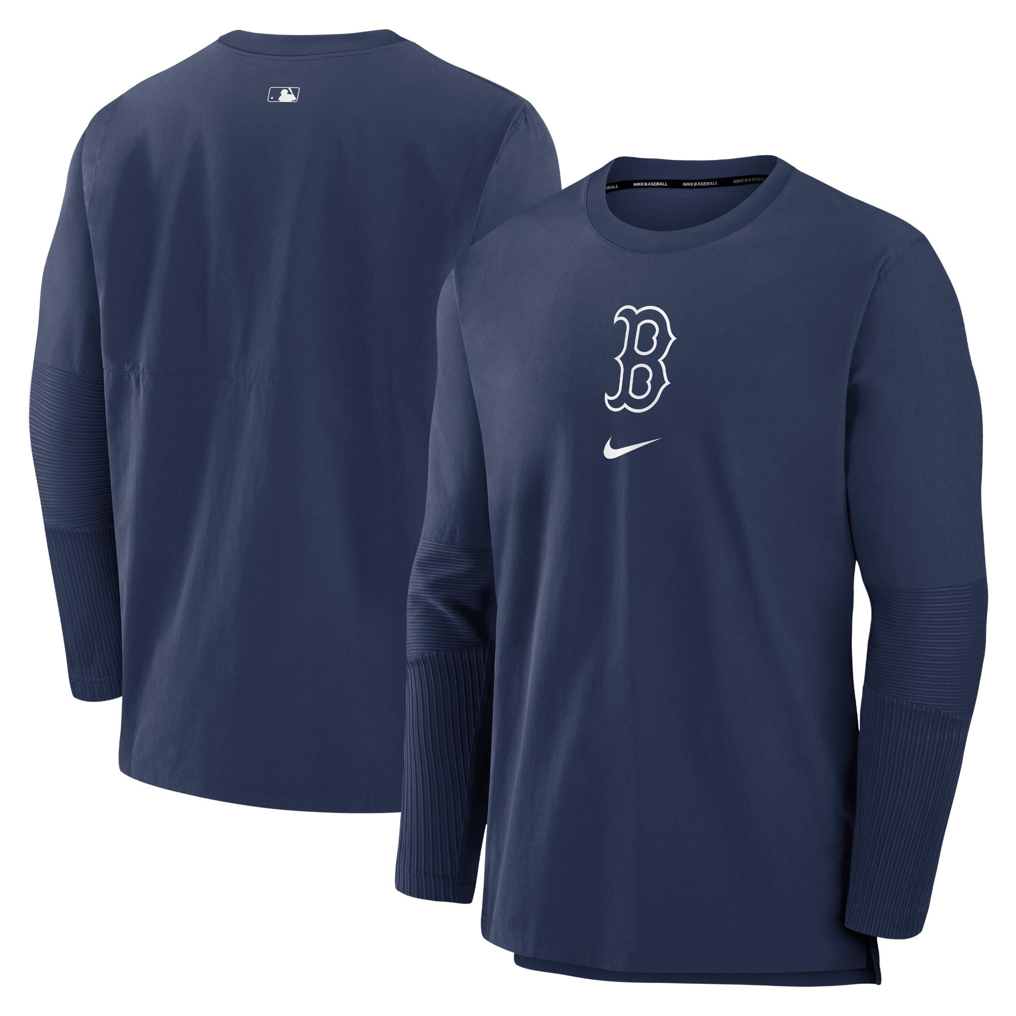 Nike レッドソックス ロングスリーブ Tシャツ プレーヤー プル 