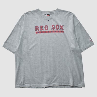 Boston Red Sox Nike 2000s T-shirt - Heather Gray - 4XL by Fanatics Real Vintage