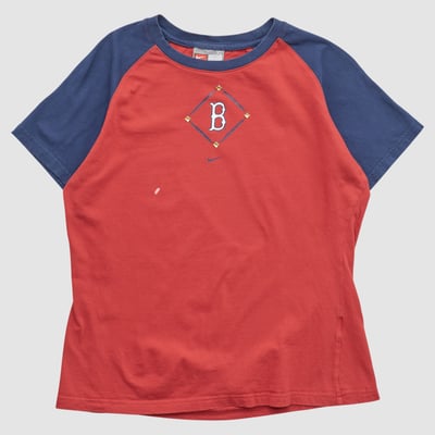Boston Red Sox Nike 2000s T-shirt - Red - L by Fanatics Real Vintage