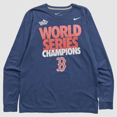 Boston Red Sox Nike 2013 Long Sleeve T-shirt - Blue - L by Fanatics Real Vintage