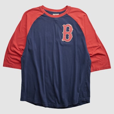 Boston Red Sox Reebok 2000s T-shirt - Navy - 2XL by Fanatics Real Vintage