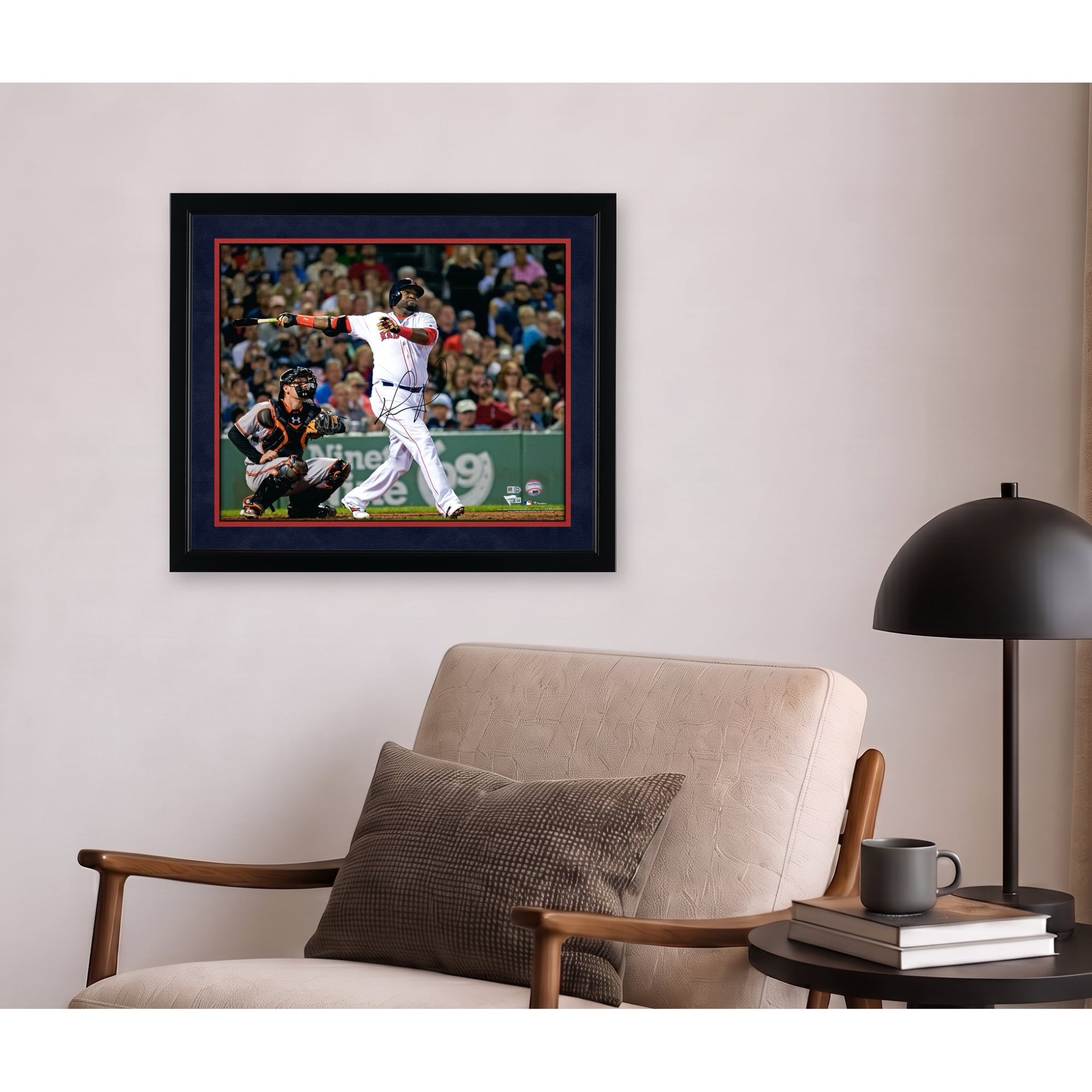 David Ortiz Boston Red Sox Autographed 16" x 20" Hitting Photograph