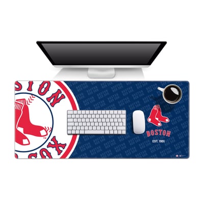 Boston Red Sox IDNA 15.7" x 35.4" Logo Series Desk Pad