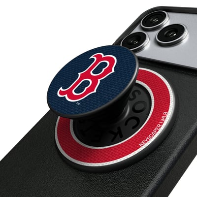 Boston Red Sox Keyscaper PopSockets Magnetic Phone Grip & Stand