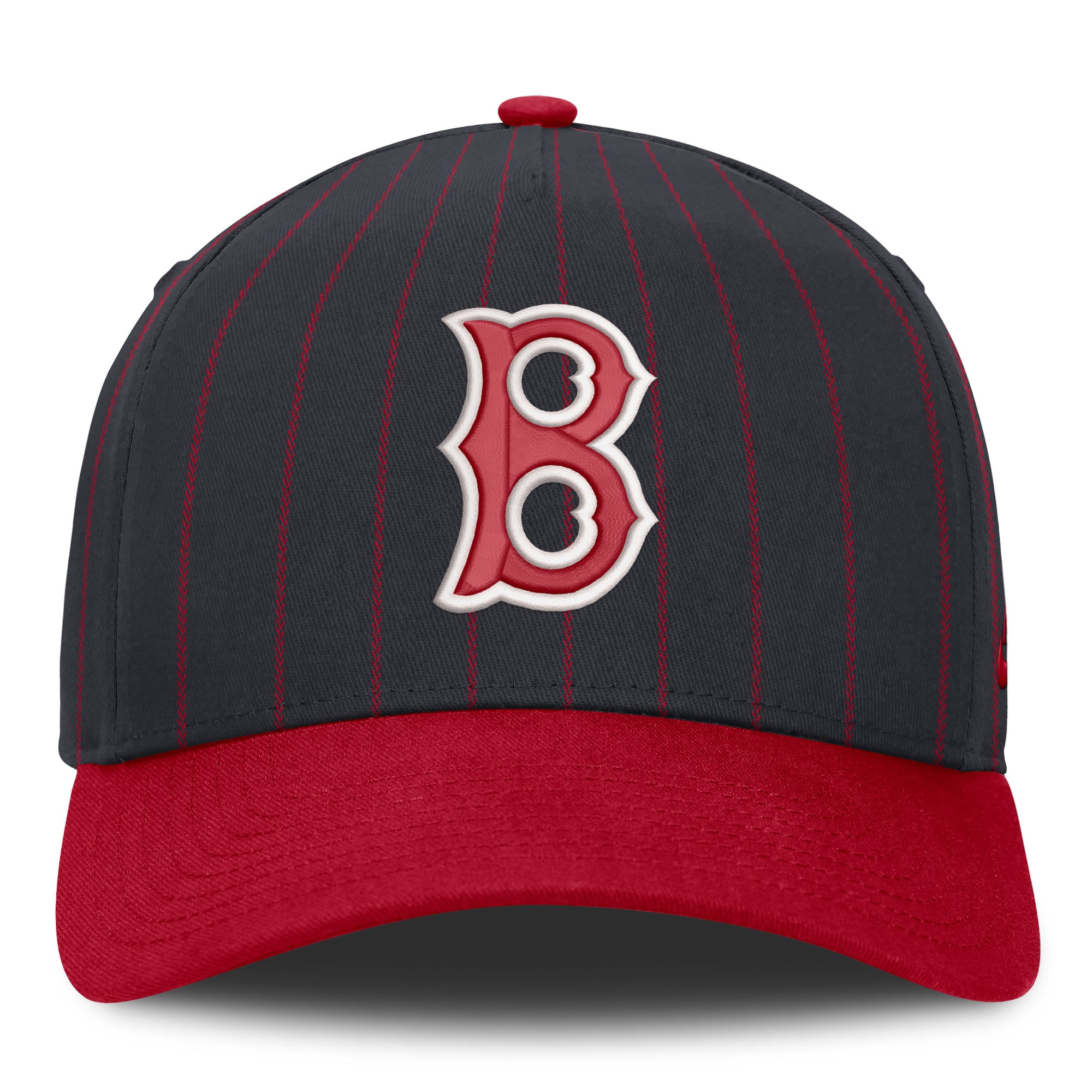 Casquette ajustable Nike pour homme, bleu marine et rouge, Boston Red Sox Cooperstown Rise, modèle Cooperstown Rise.