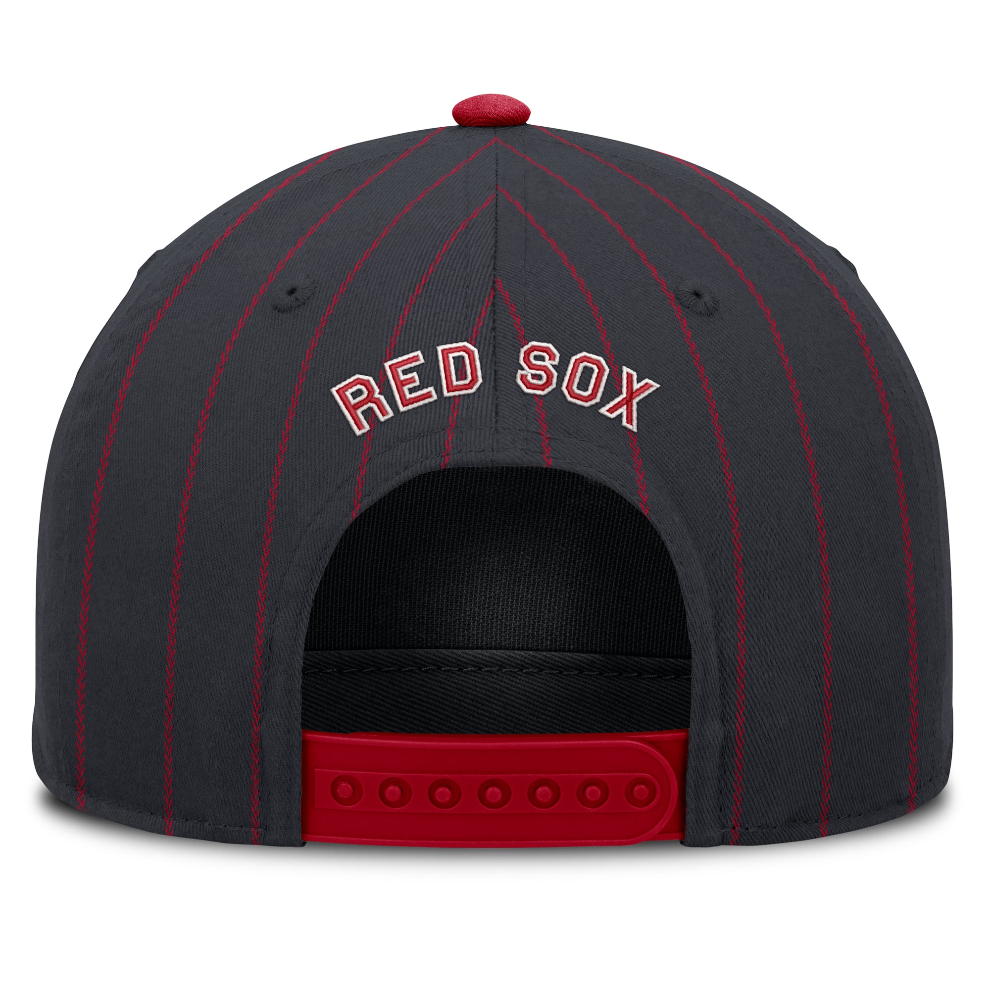 Casquette ajustable Nike pour homme, bleu marine et rouge, Boston Red Sox Cooperstown Rise, modèle Cooperstown Rise.