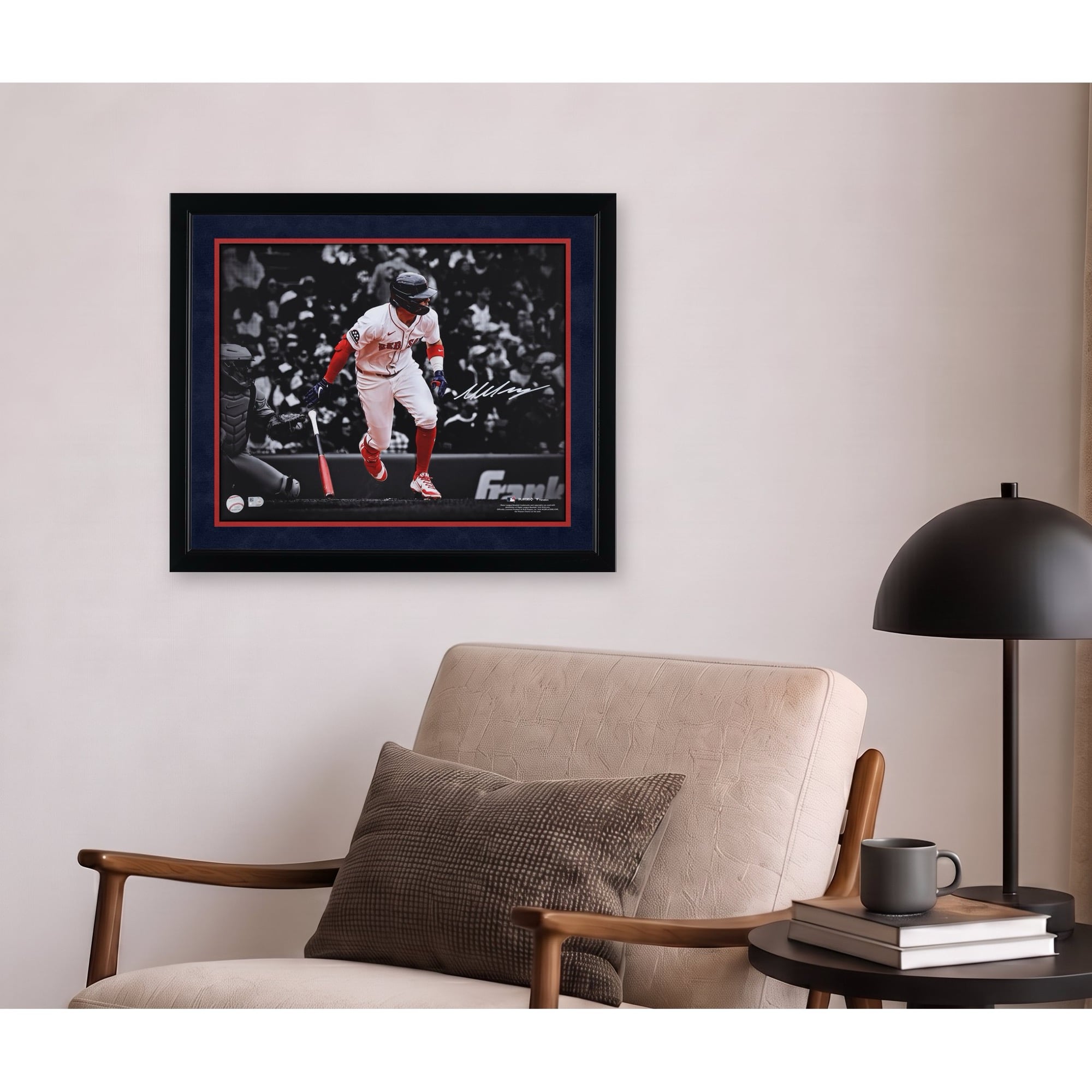 Marcelo Mayer Boston Red Sox Autographed 16" x 20" First MLB Hit Spotlight Photograph