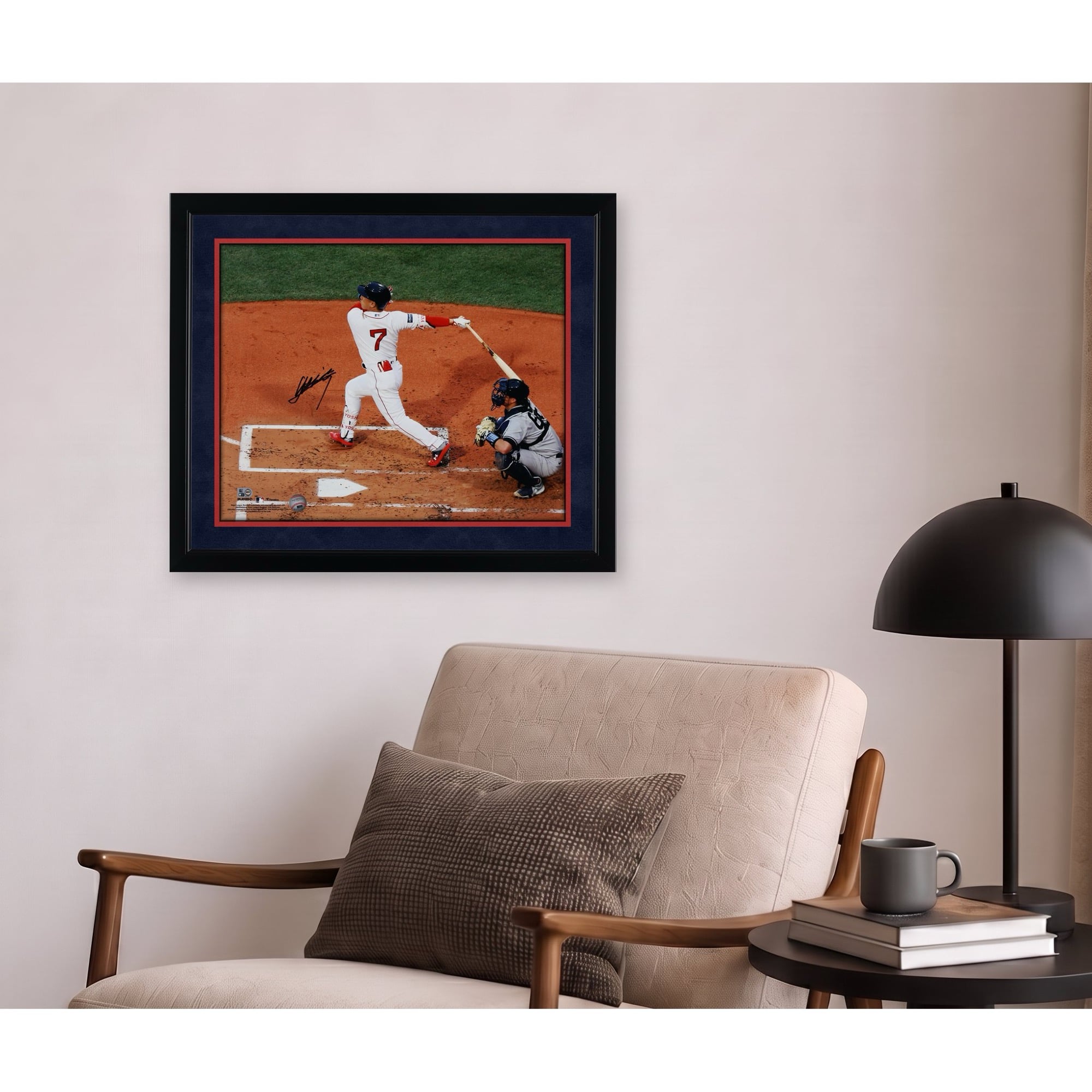 Photo de maillot blanc autographiée de Masataka Yoshida, joueur des Red Sox de Boston (16" x 20")