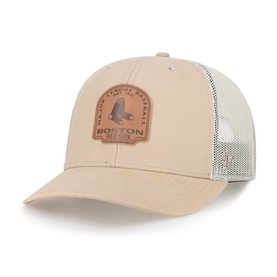  Boston Red Sox '47 Bonehide Trucker Snapback Hat - Khaki