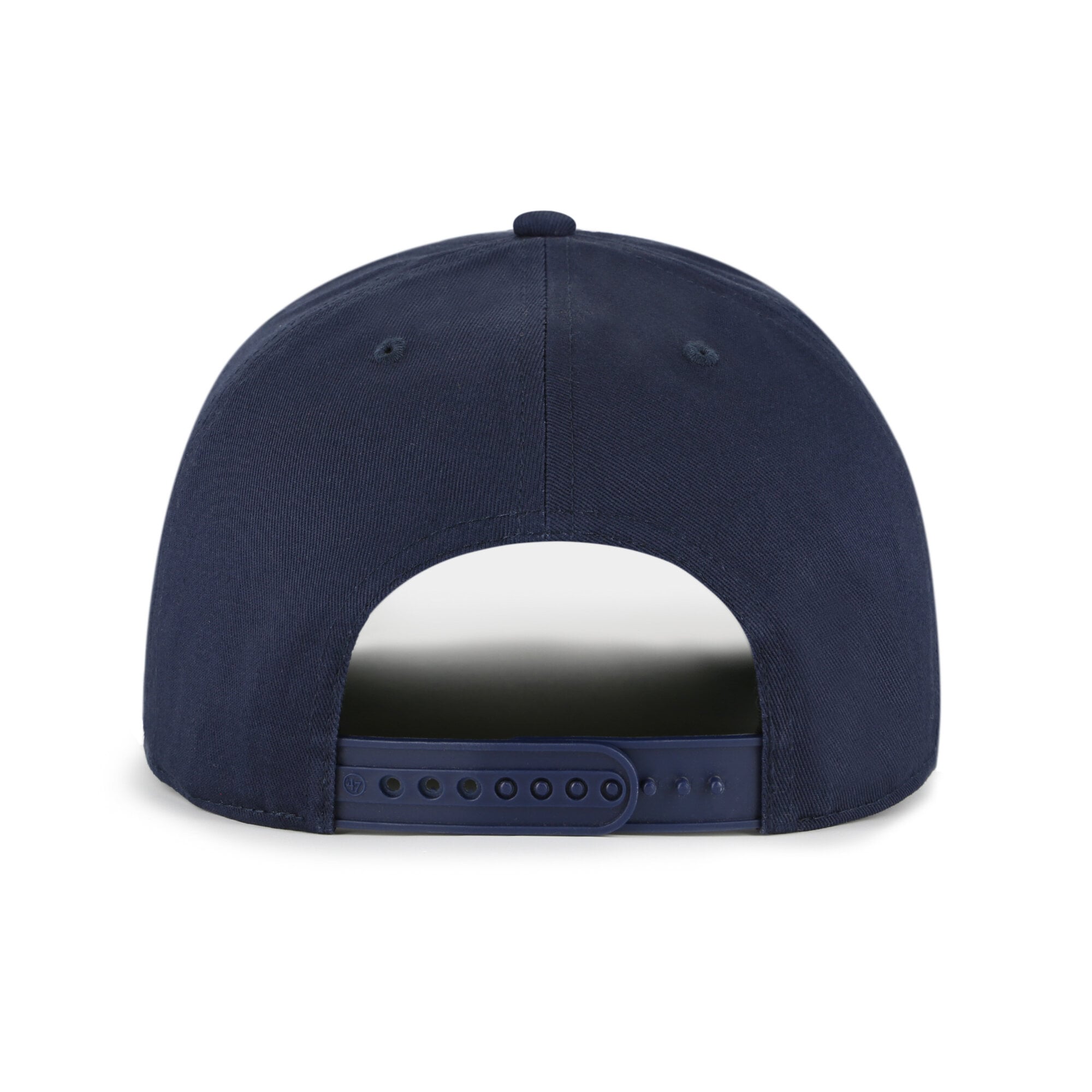 Men's '47 Navy/Brown Boston Red Sox Cooperstown Break Wood Suede Hitch Adjustable Hat