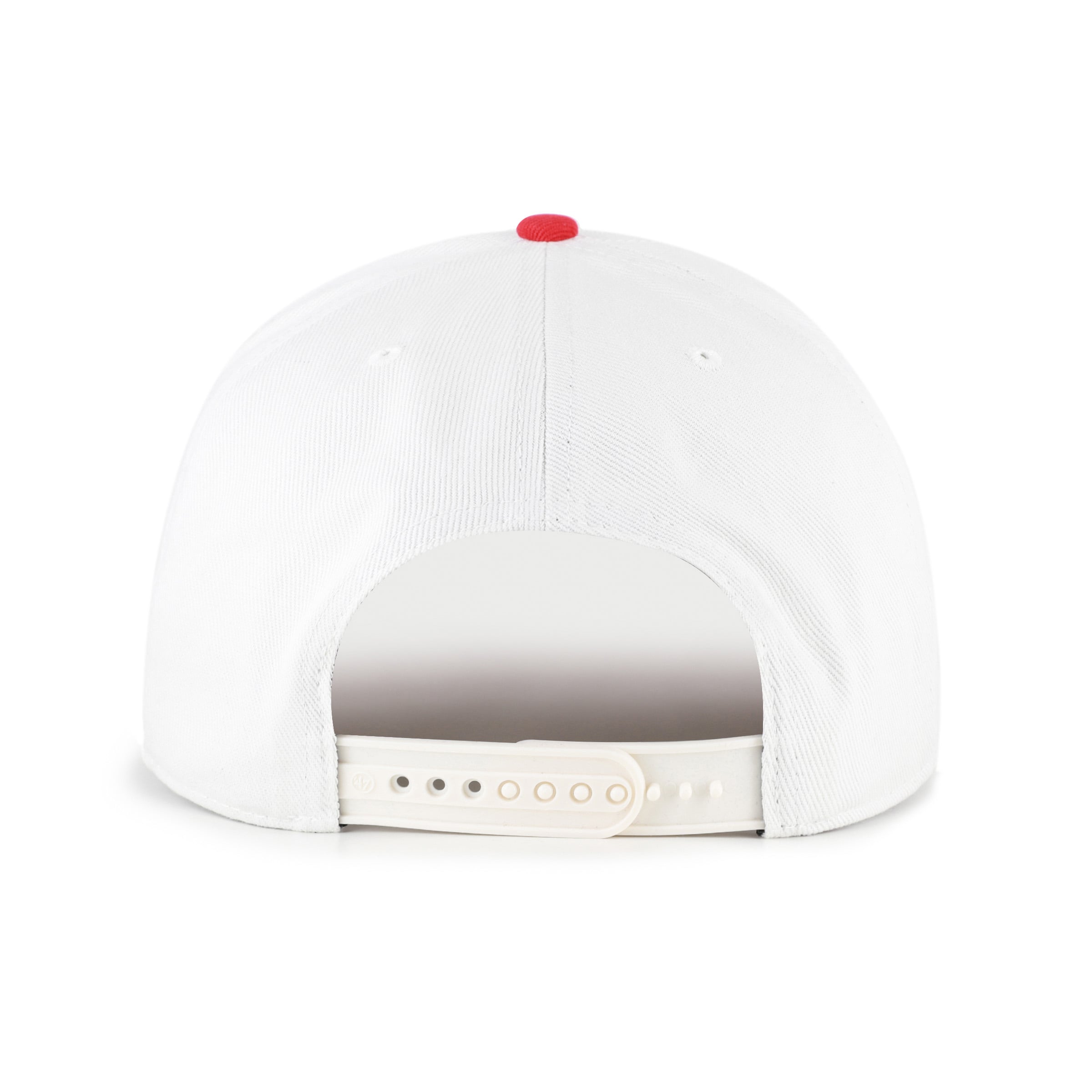 Men's '47 White/Red Boston Red Sox Enfield Hitch Adjustable Hat