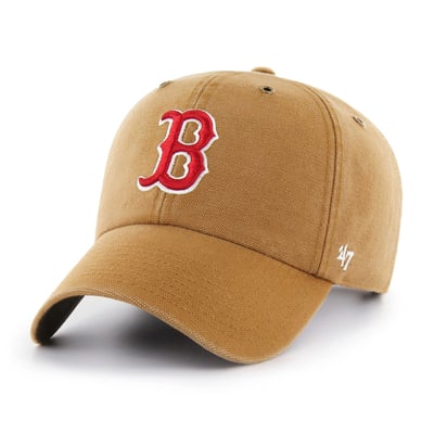 Boston Red Sox '47 x Carhartt Clean Up Adjustable Hat - Brown