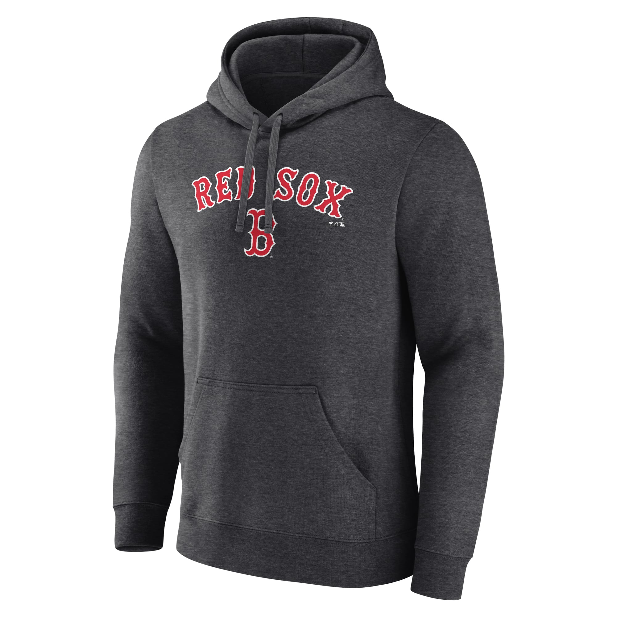 Men's Charcoal Boston Red Sox Team Lockup Hoodie