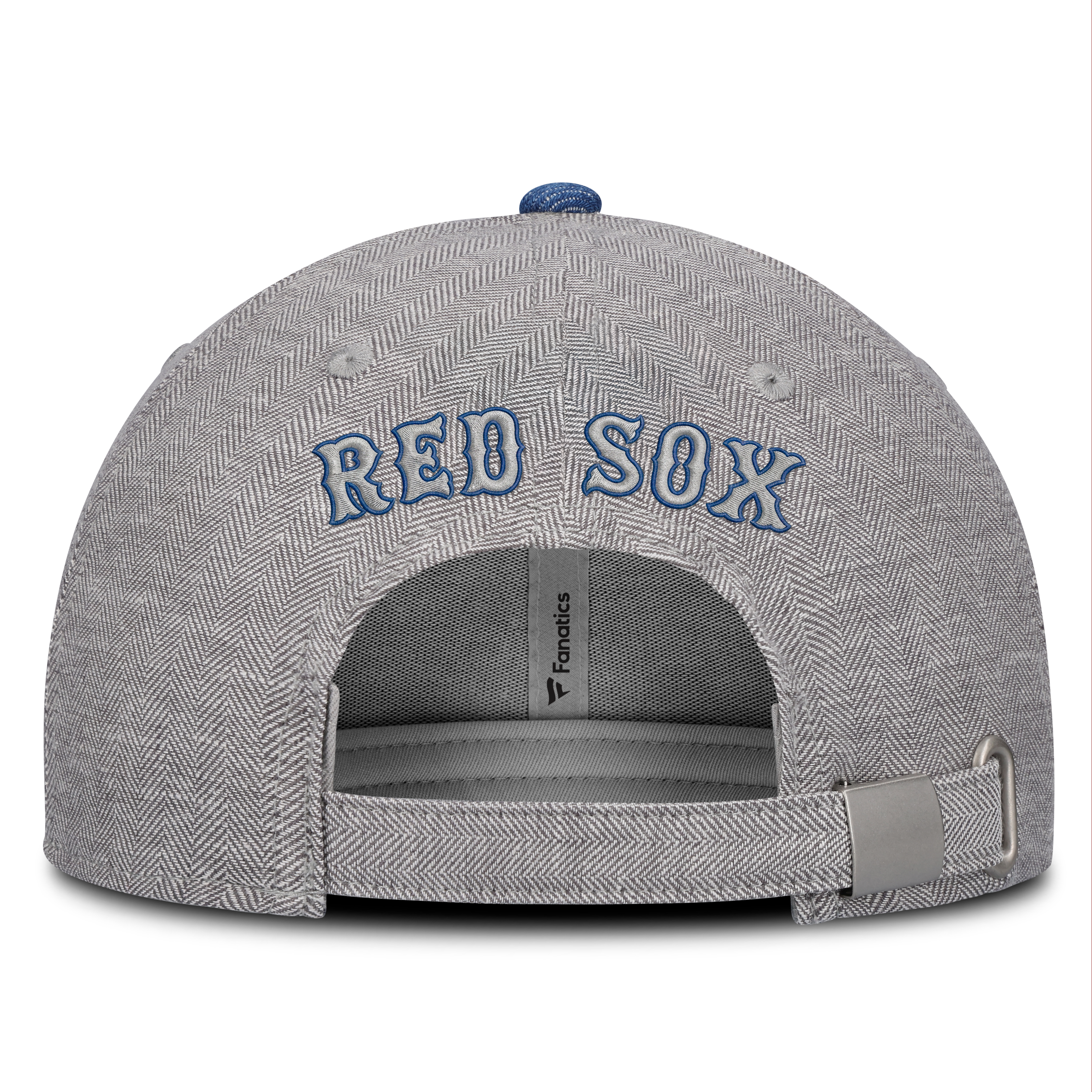 Casquette ajustable Fanatics grise/denim Boston Red Sox Level Up Conduct pour homme