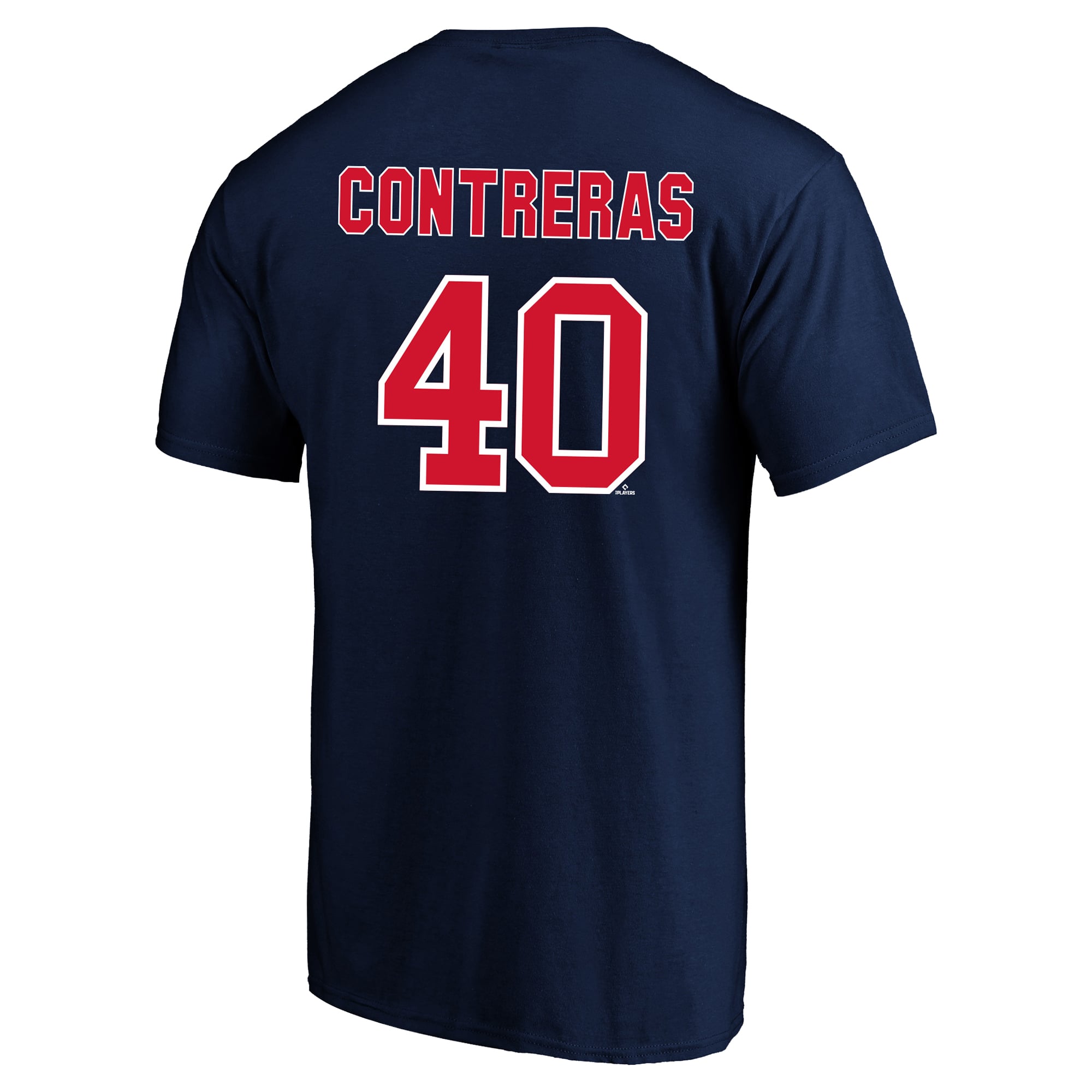 T-shirt homme Fanatics Willson Contreras bleu marine Boston Red Sox, grandes tailles, avec nom et numéro