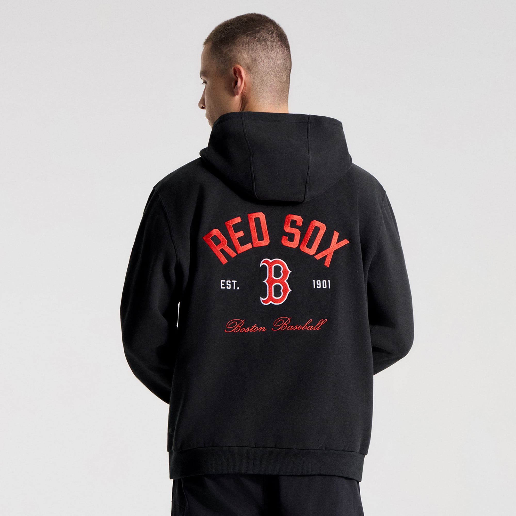 Men's lululemon Black Boston Red Sox Steady State Hoodie
