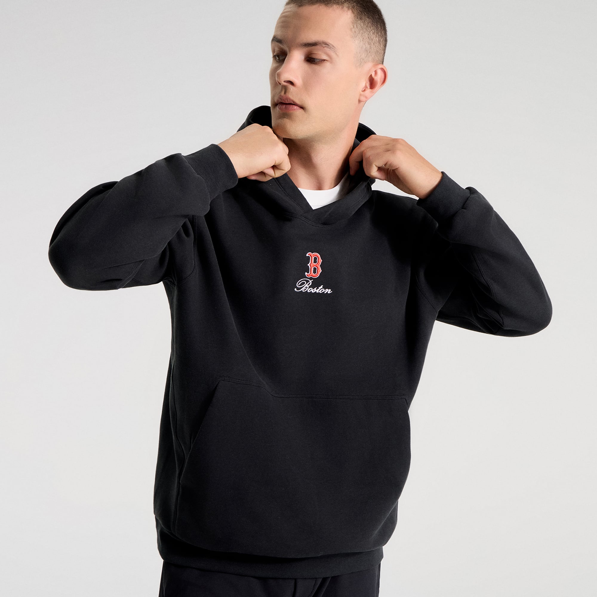 Men's lululemon Black Boston Red Sox Steady State Hoodie