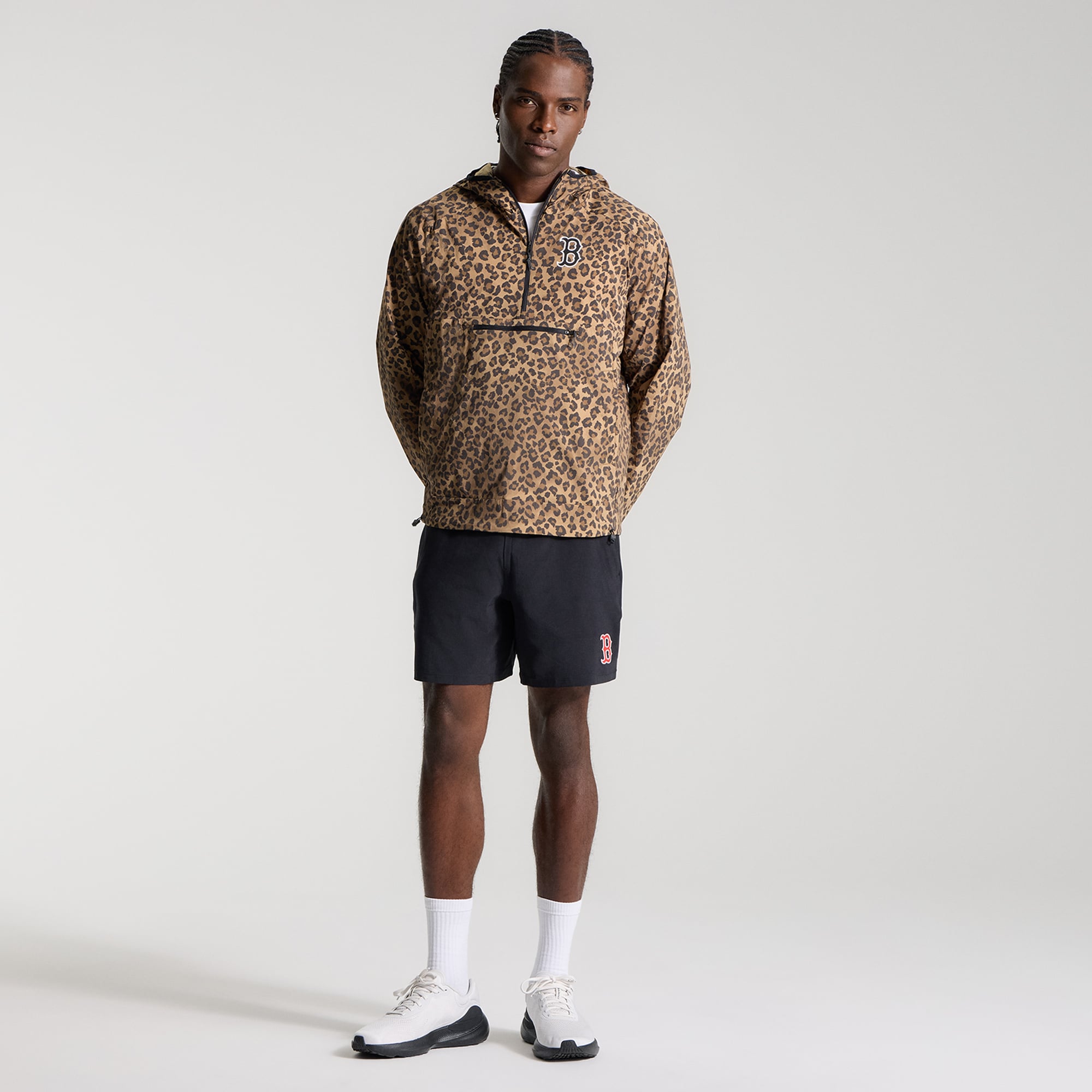 Men's lululemon Boston Red Sox Multi-Pocket Running Anorak *Leopard