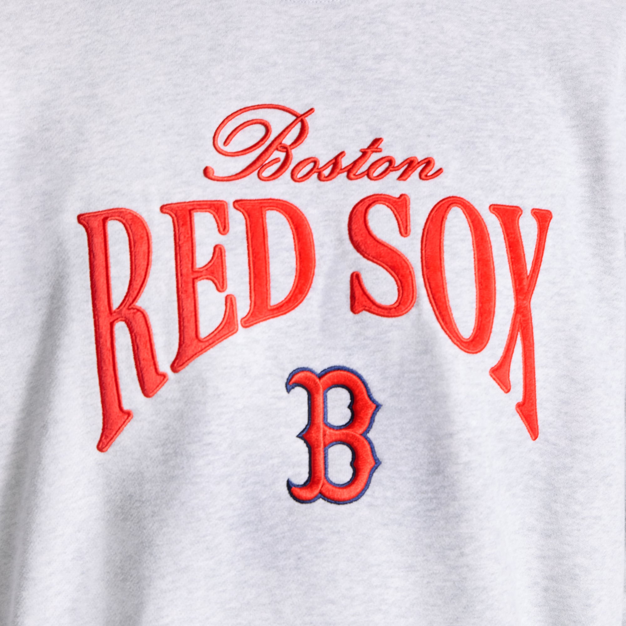 Men's lululemon Heathered Core Ultra Light Grey Boston Red Sox Steady State Sweatshirt