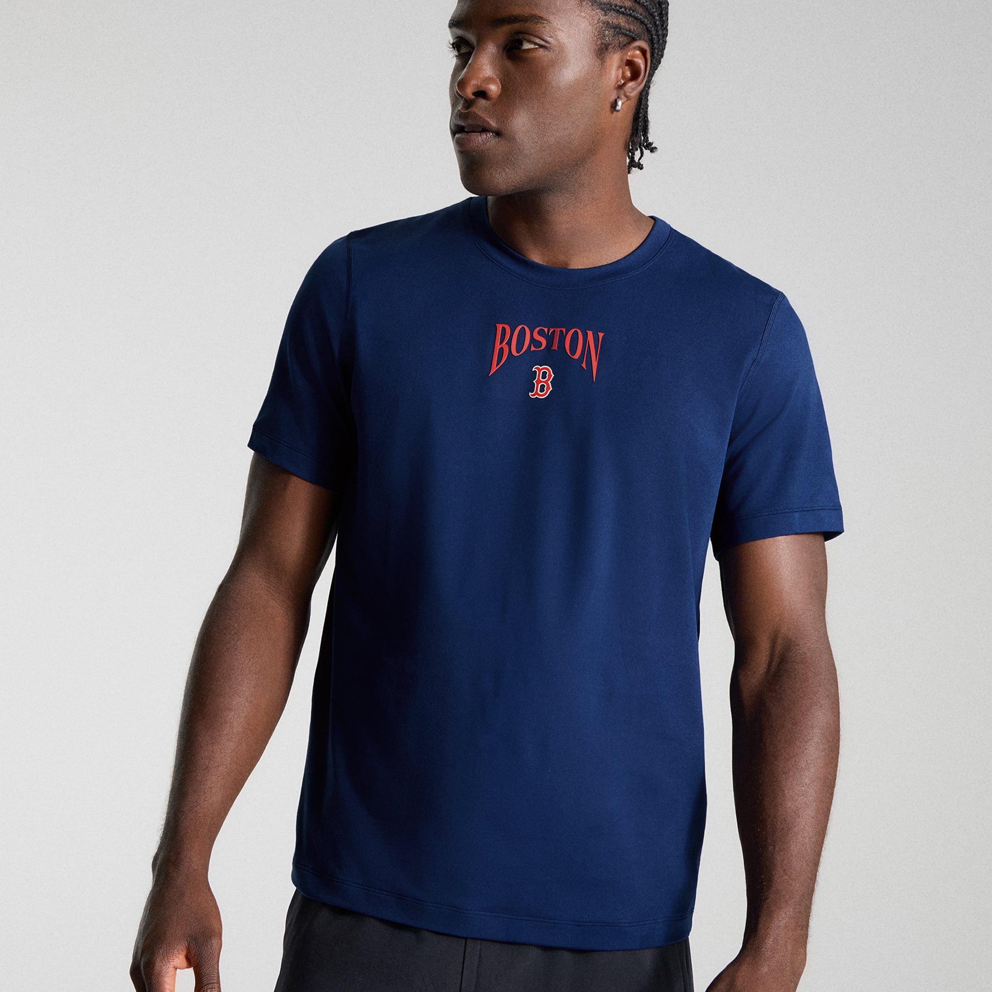 T-shirt en jersey doux pour homme lululemon Midnight Shadow Boston Red Sox
