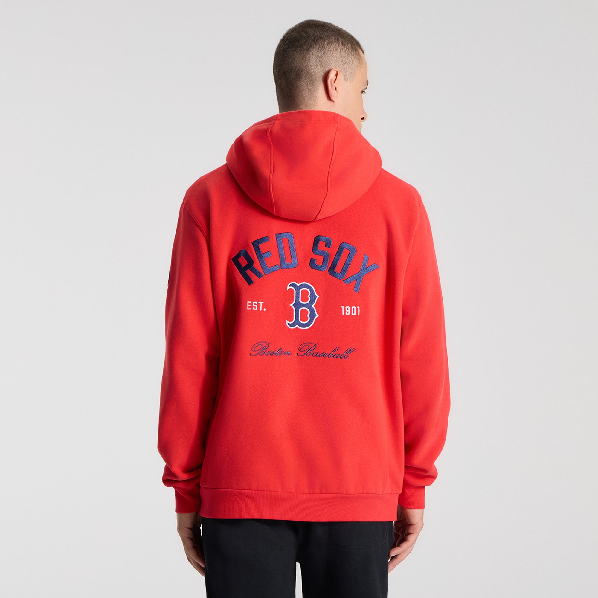 Men's lululemon True Red Boston Sox Steady State Hoodie