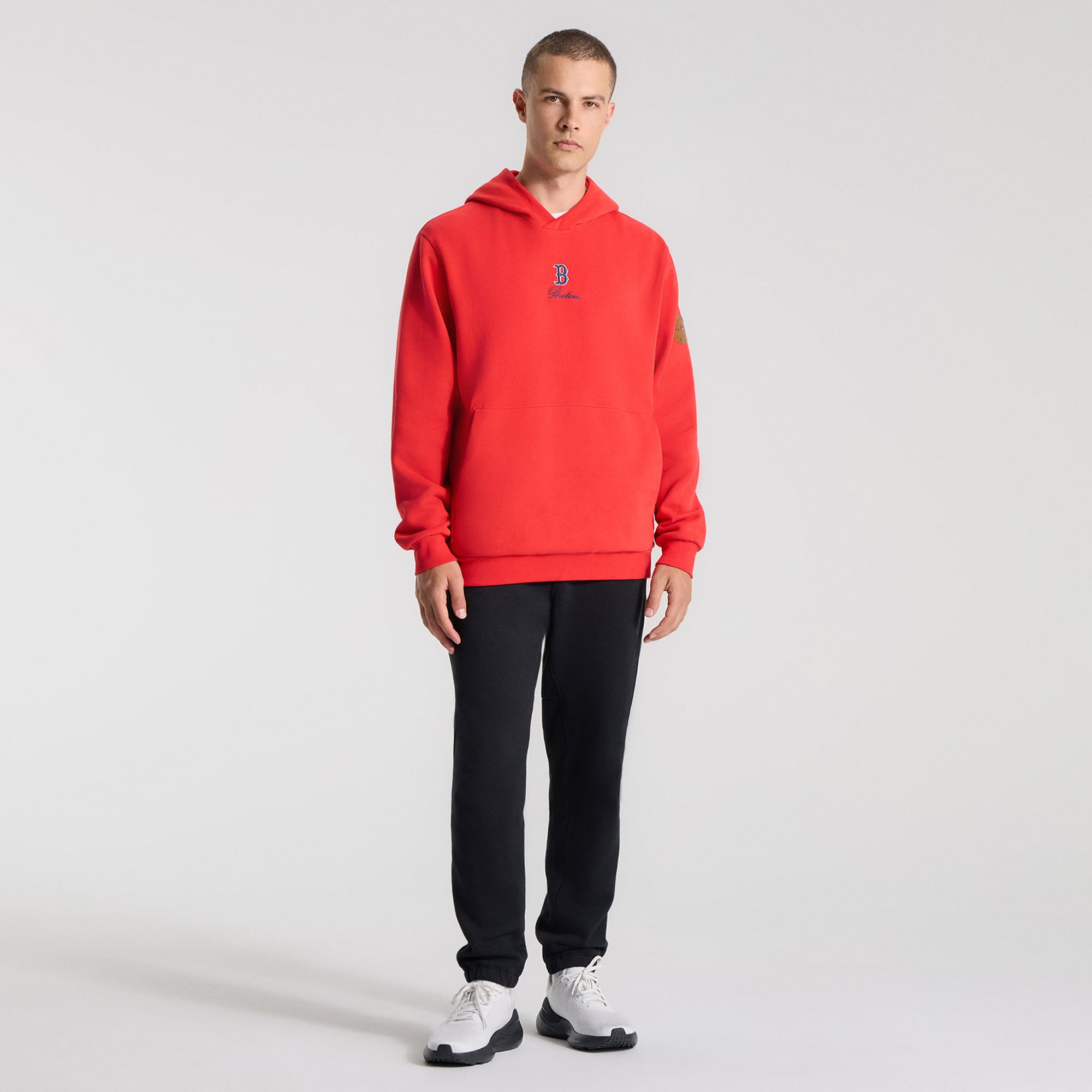 Men's lululemon True Red Boston Sox Steady State Hoodie