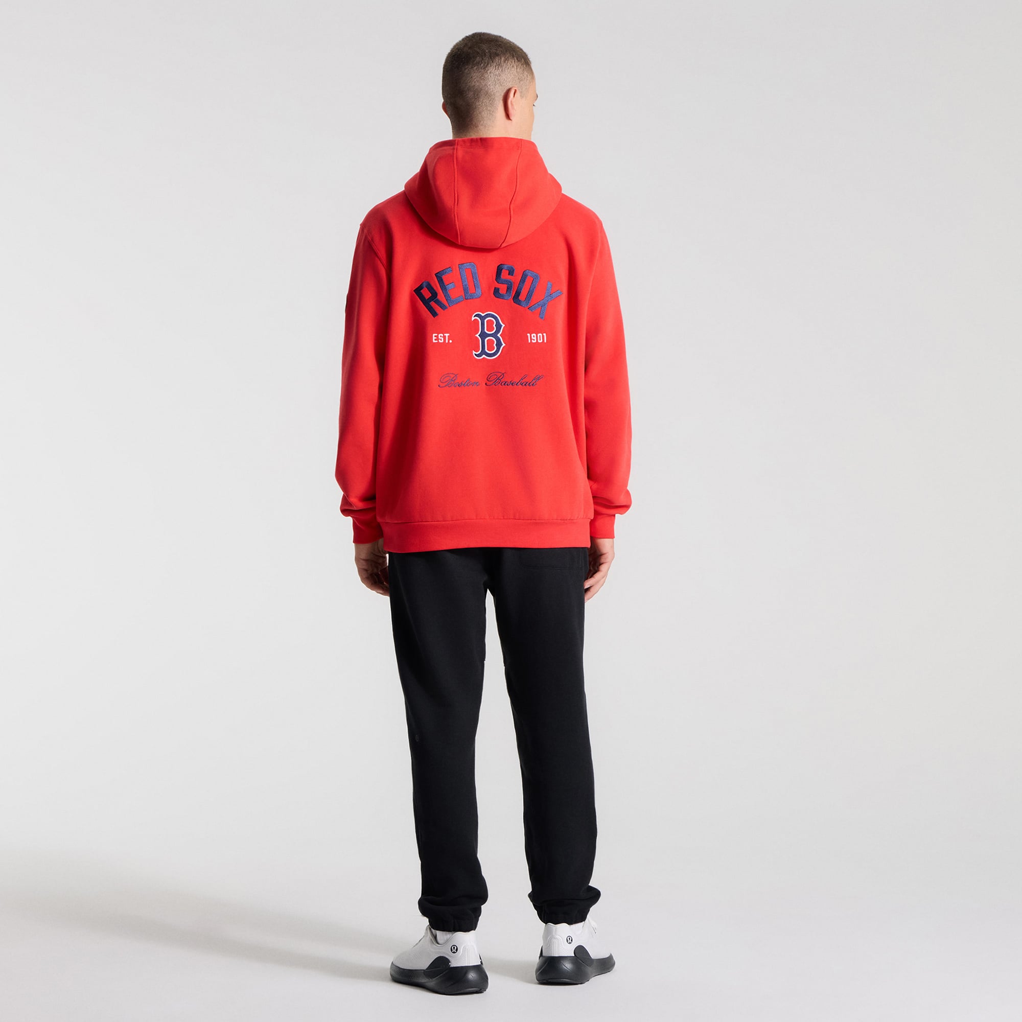 Men's lululemon True Red Boston Sox Steady State Hoodie