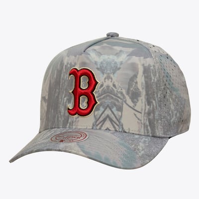 Boston Red Sox Mitchell & Ness Perfect Pro Pinch Adjustable Hat - Camo