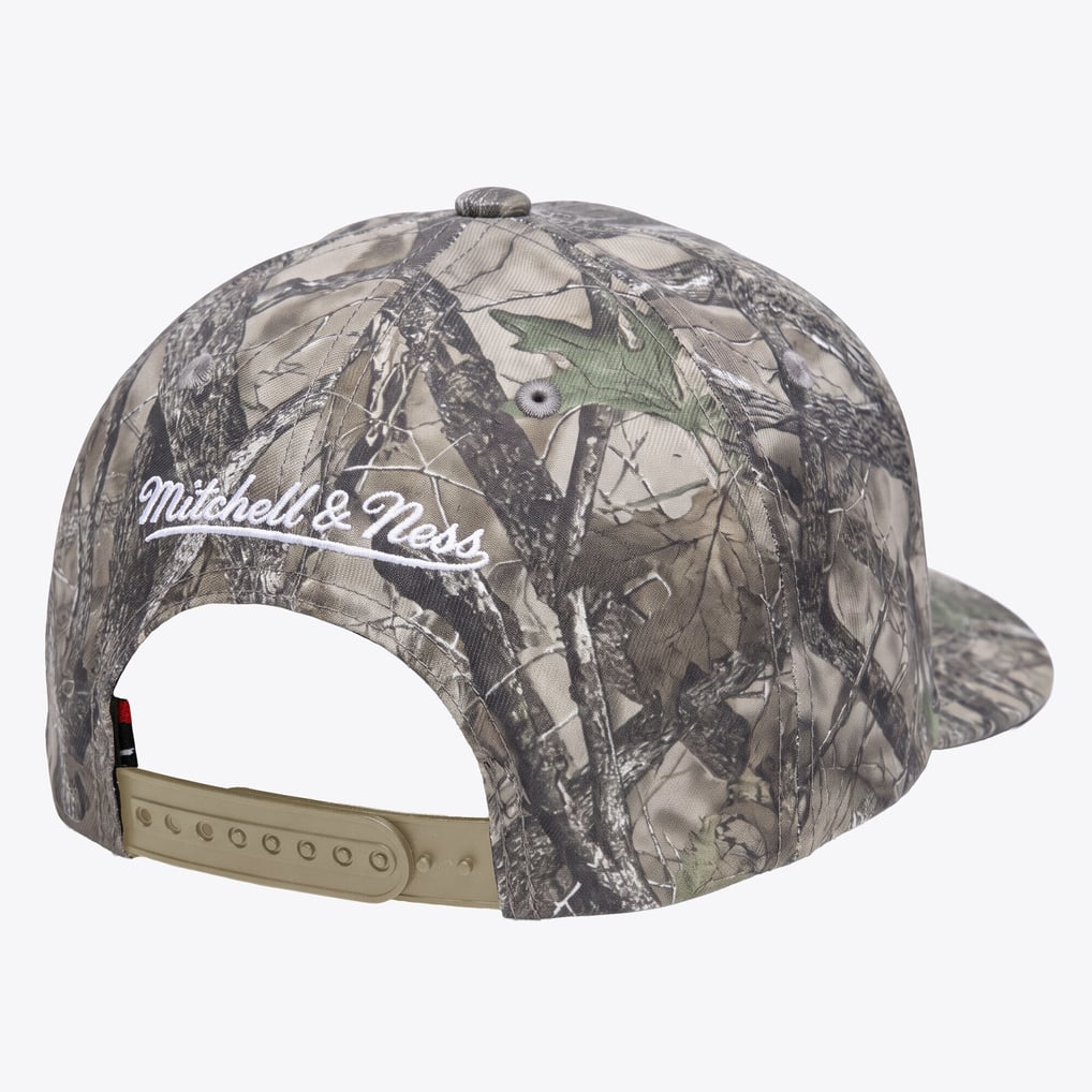 Boston Red Sox Mitchell & Ness Timber Trail Snapback Hat - Camo